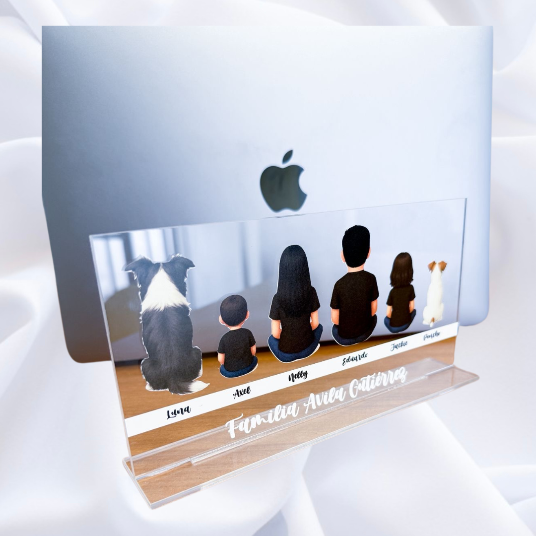 Cuadro papá acrílico