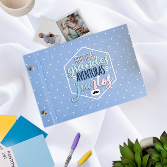 Álbum fotográfico "Nuestras grandes aventuras juntos"