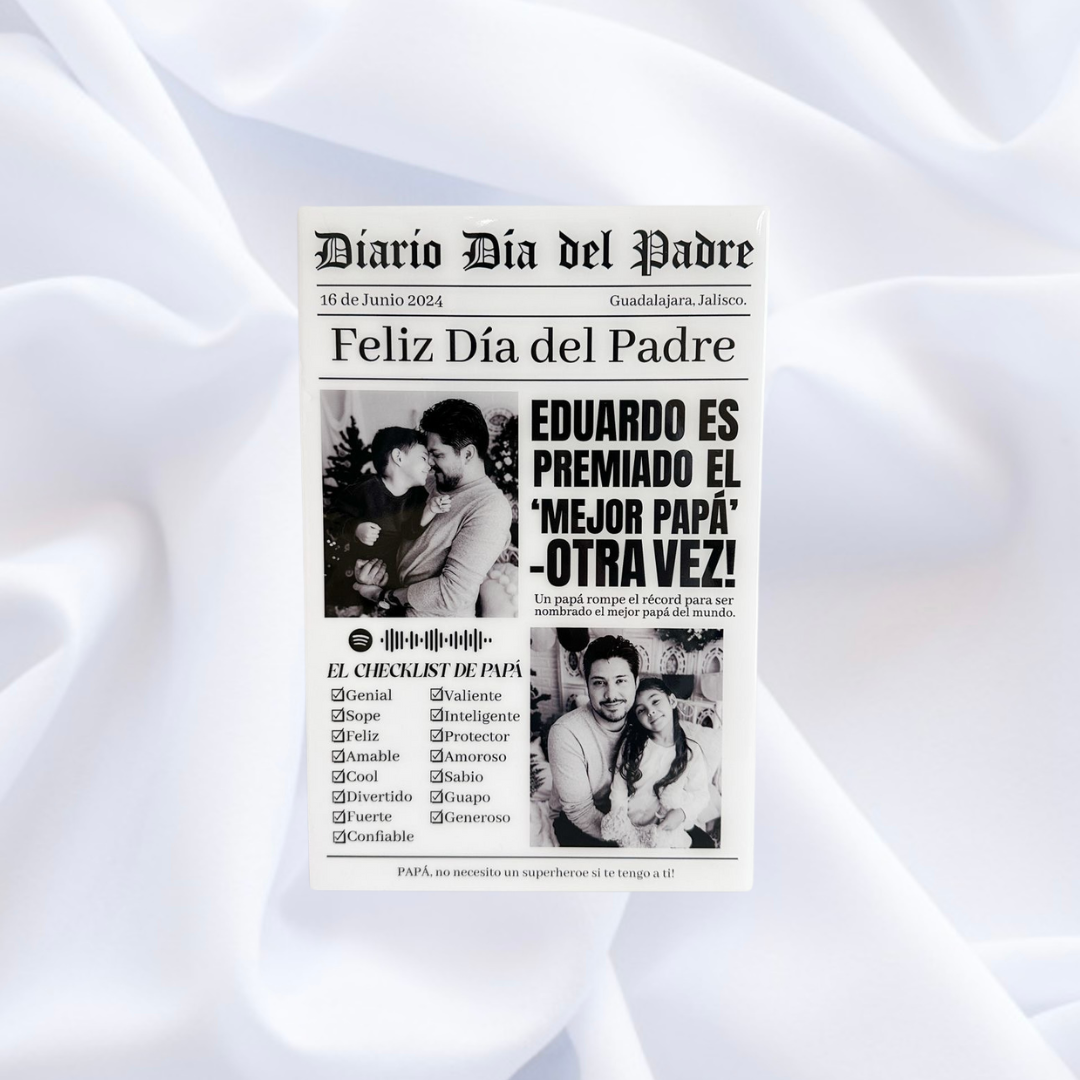 Cuadro PAPÁ periódico en español