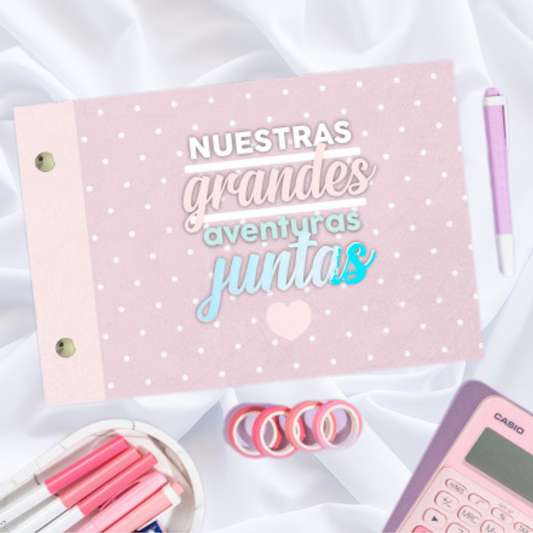 Álbum fotográfico "Nuestras grandes aventuras juntas"