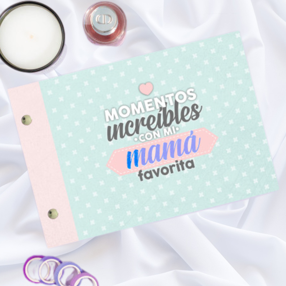 Álbum fotográfico "Momentos increíbles con mi mamá favorita"