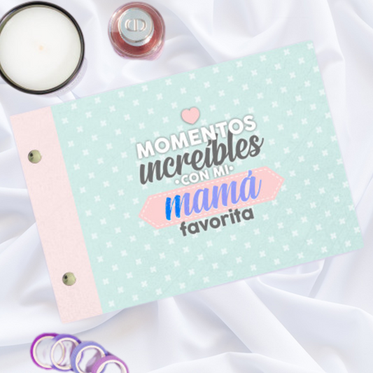 Álbum fotográfico "Momentos increíbles con mi mamá favorita"