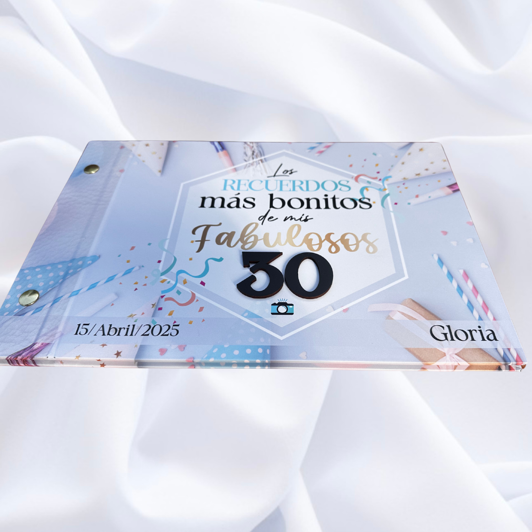 Álbum fotográfico "Feliz cumpleaños"