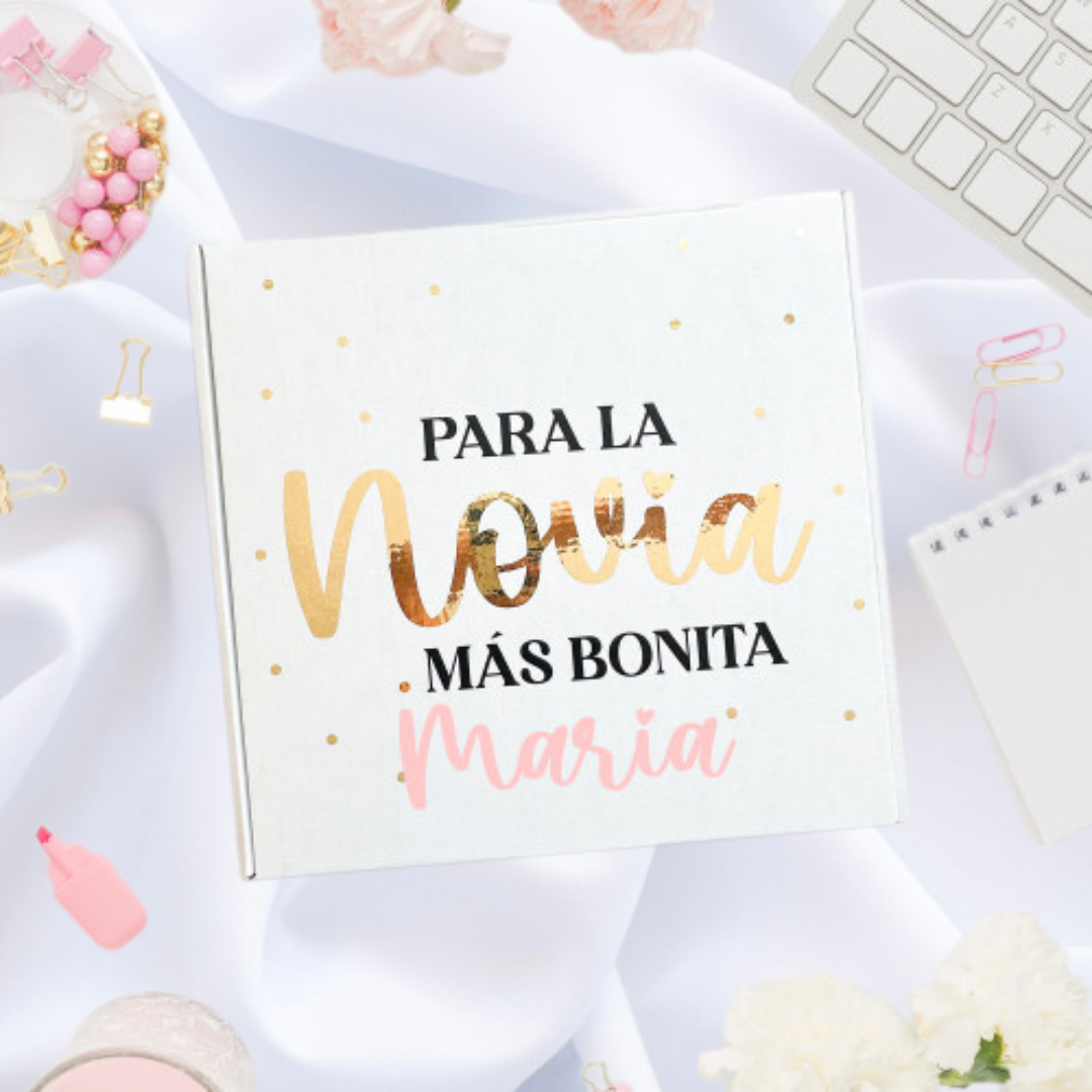 Caja "Bride Box" blanca (boda)
