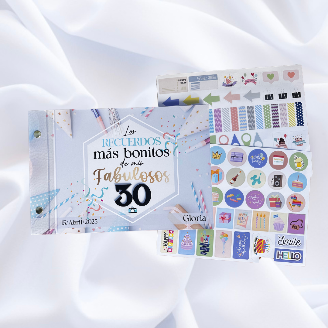 Álbum fotográfico "Feliz cumpleaños"