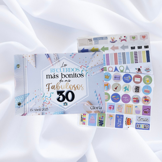 Álbum fotográfico "Feliz cumpleaños"