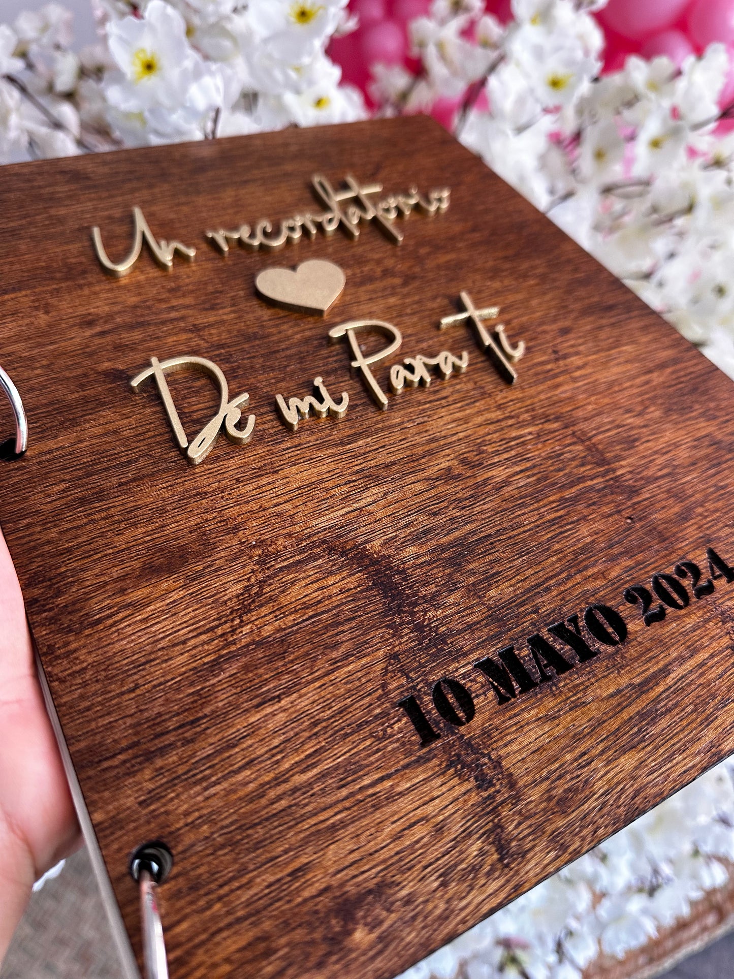 Libro de Firmas/Deseos de Madera