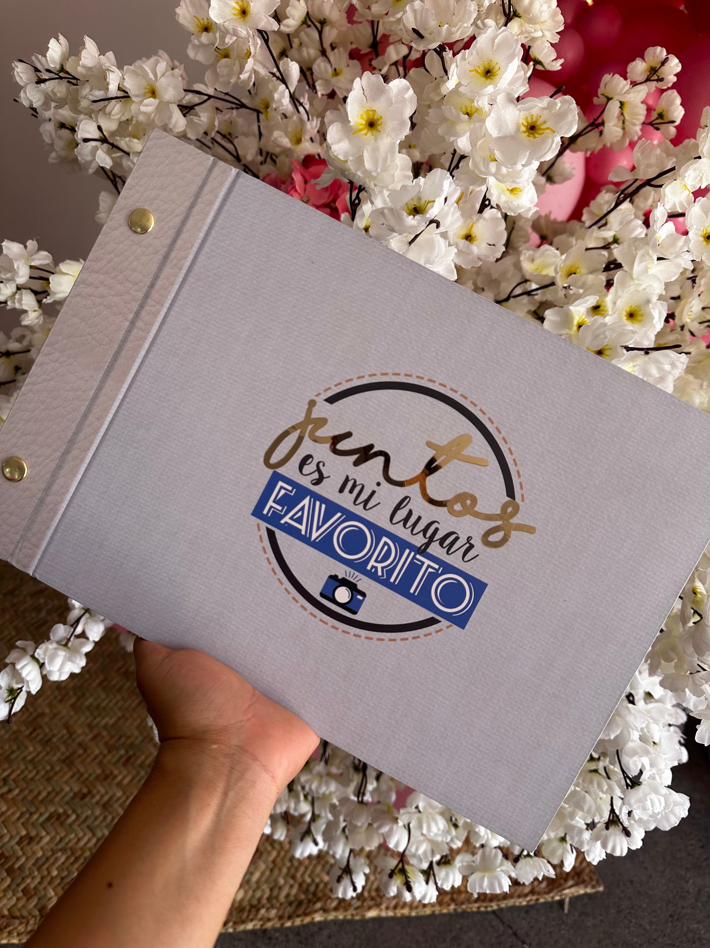 Álbum fotográfico "Juntos es mi lugar favorito"