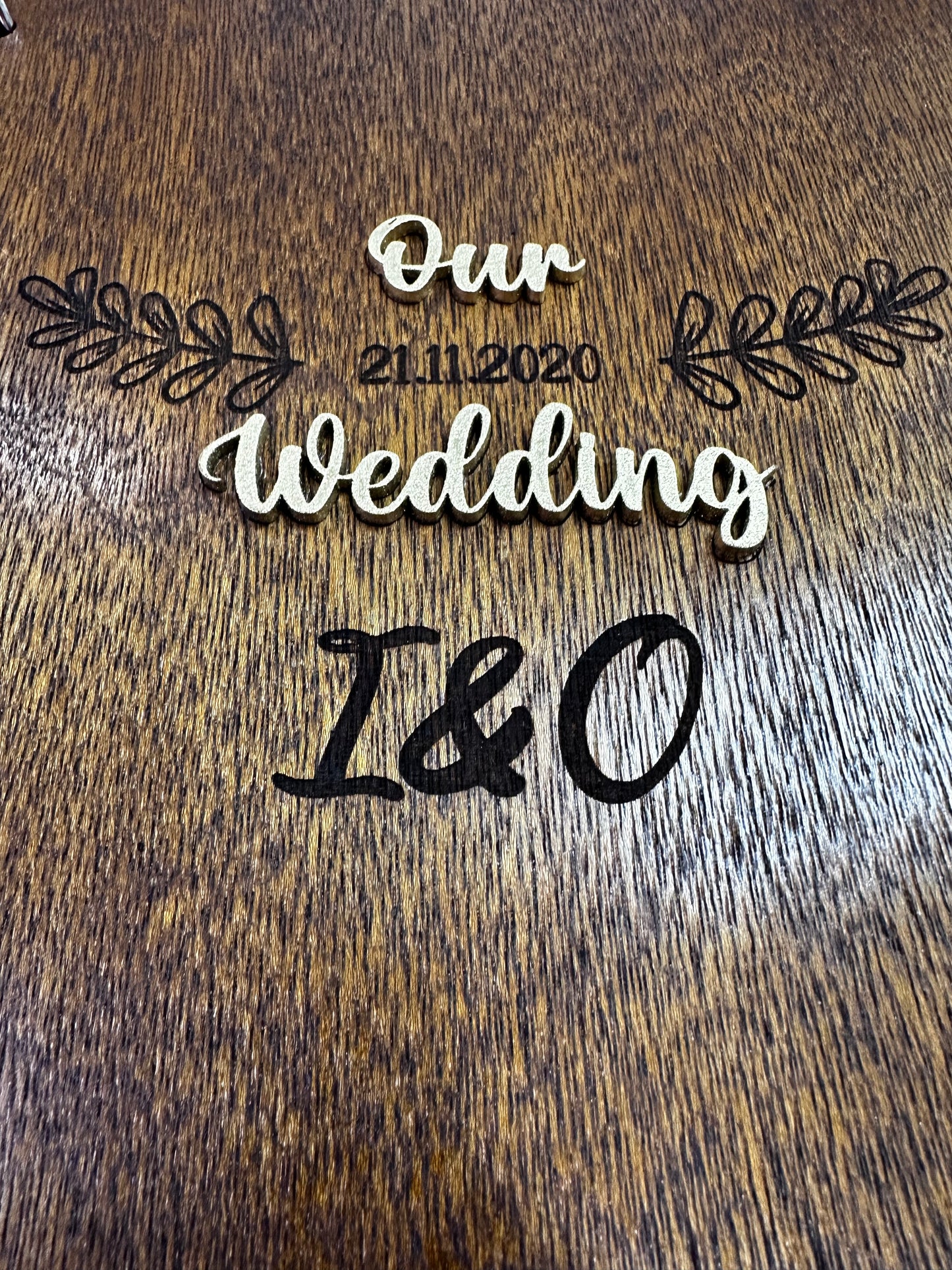 Álbum fotográfico de cartoncillo con protector personalizado