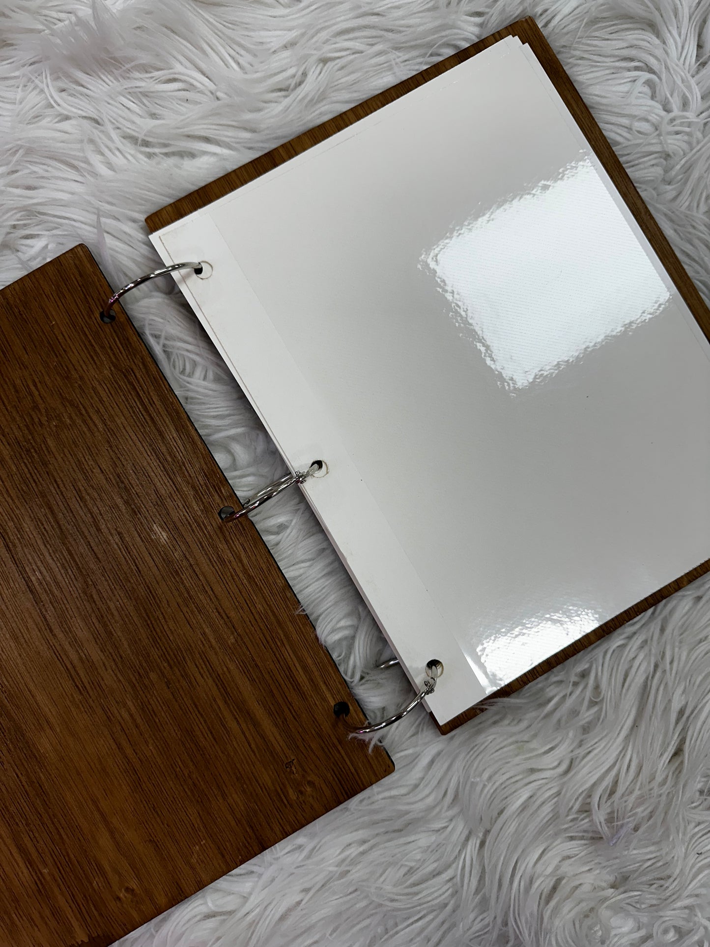 Álbum fotográfico de cartoncillo con protector personalizado