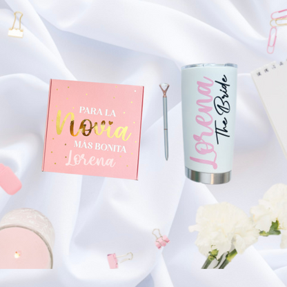 Caja "Bride Box" rosa (boda)