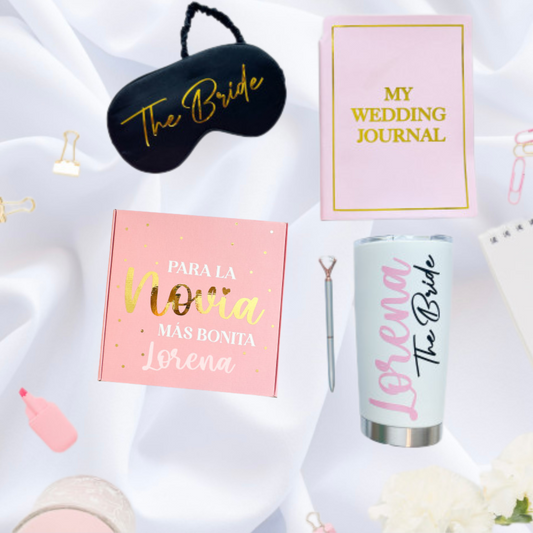 Caja "Bride Box" rosa (boda)