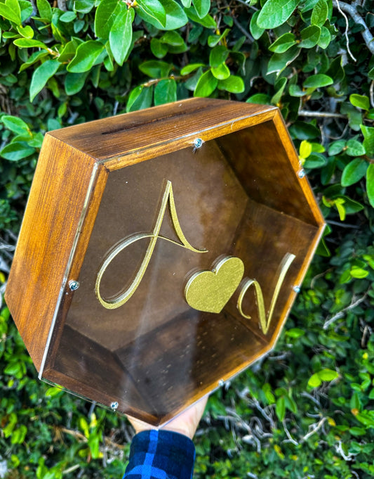 Caja de sobres para eventos (Alcancía)