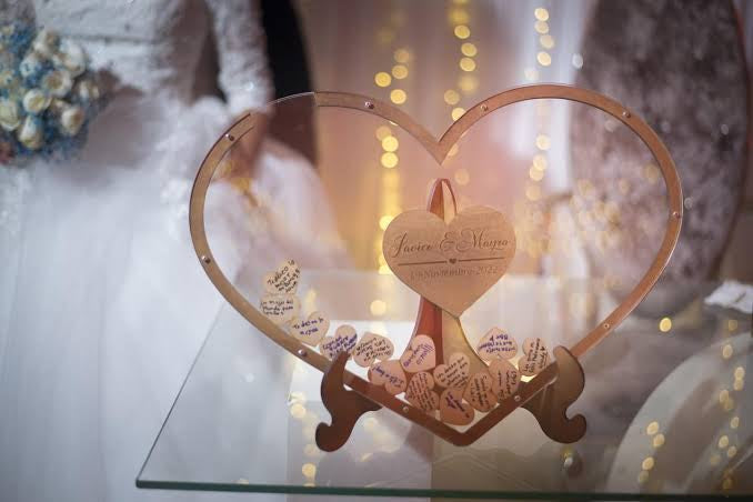 Cuadro de Firmas (Boda, XV años, Baby Shower)